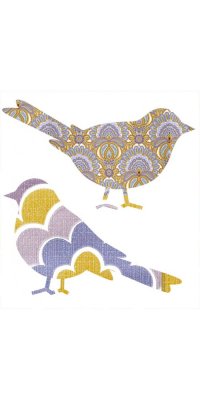 vintage wallpaper birds