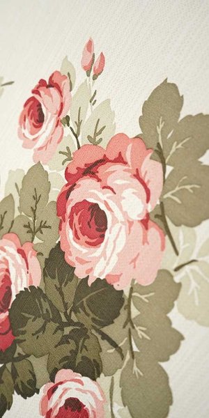 70s flower wallpaper #0714A
