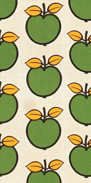 70er Apfel Tapete #1117