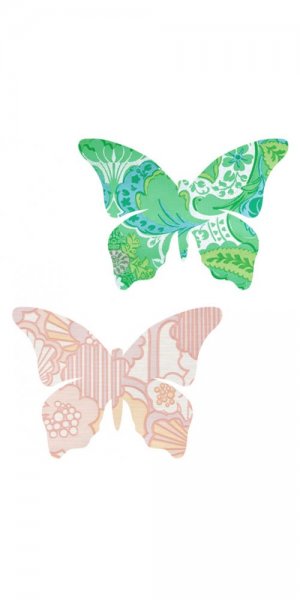 vintage wallpaper butterfly