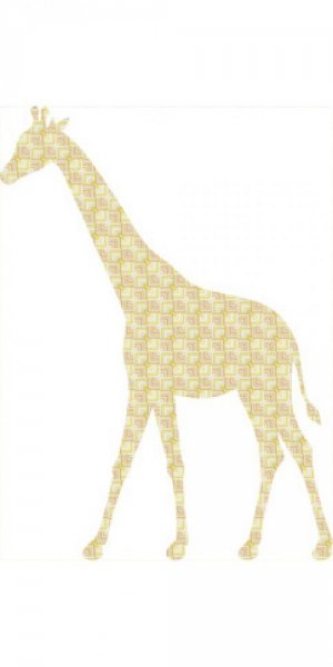 Tapetentier Giraffe - Muster t058d