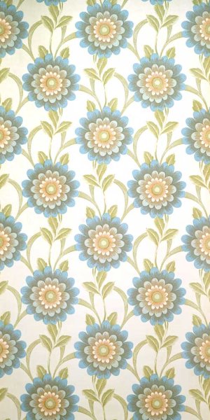 70s flower wallpaper #0611L
