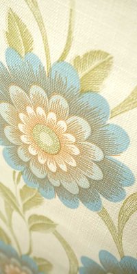 70s flower wallpaper #0611L