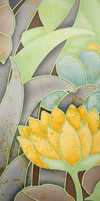 70s botanical wallpaper #0816AL