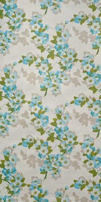 70er Blumen Tapete #0313A Rolle