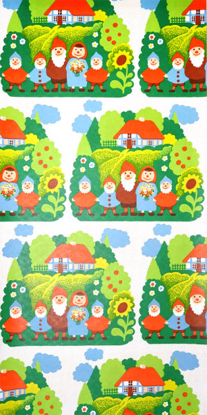 70s childrens wallpaper #0520 sample
