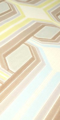 70er geometrische Tapete #1008 Muster/Bastelbogen