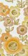 70er Blumen Tapete #1627 Muster/Bastelbogen
