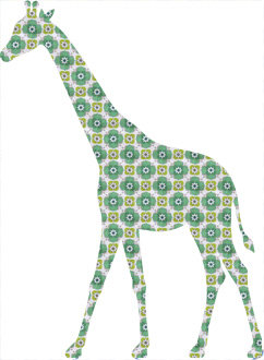 Tapetentier Giraffe - Muster t039a