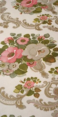 70s baroque wallpaper #0306B roll