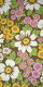 Vintage Blumen Tapete #0206B