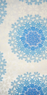 70s geometric flower wallpaper #1413