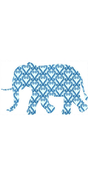 Tapetentier Elefant - Muster t022e