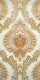 Vintage Barock Tapete mit Gold #0418CL Muster/Bastelbogen
