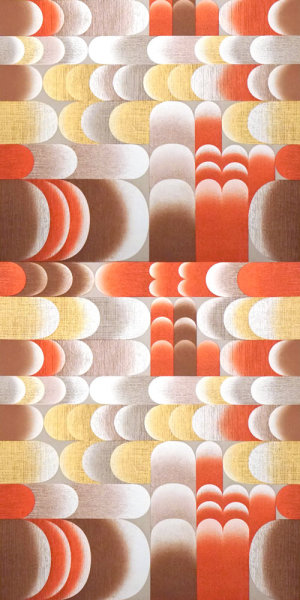 70s geometric wallpaper #0209BL