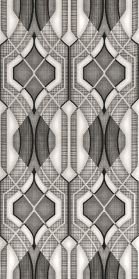 70er geometrische Tapete #1210D Rolle