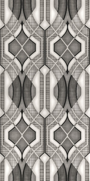 70s geometric wallpaper #1210D running meter