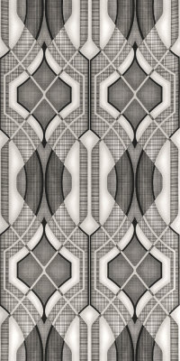 70s geometric wallpaper #1210D sample