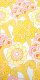 SONDERFORMAT - 70er Blumen Tapete #0001B Muster/Bastelbogen