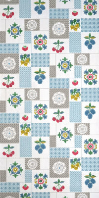 60s/70s kitchen wallpaper #1410A running meter