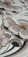 70er großformatige florale Tapete #1641 Muster/Bastelbogen