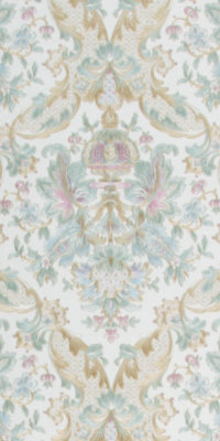 Vintage baroque wallpaper #0316L sample