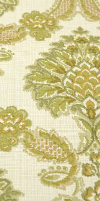 Vintage damask wallpaper #0204A running meter