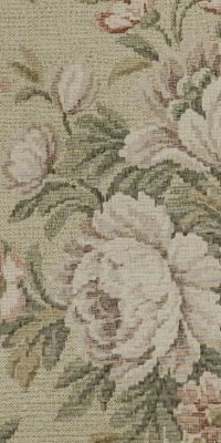 Vintage damask wallpaper #1604A sample