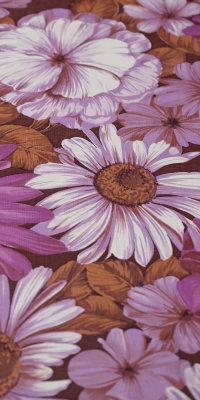 70s vinyl wallpaper #0513A