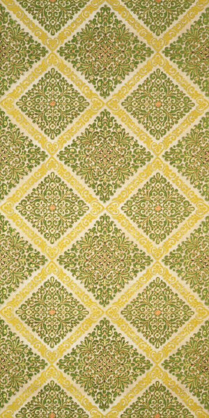 Vintage damask wallpaper #1209B