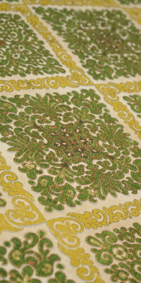 Vintage damask wallpaper #1209B