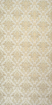 Vintage baroque wallpaper #00808A running meter